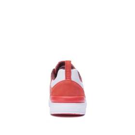 Supra Womens SCISSOR Low Top Shoes Coral/White | US-30333